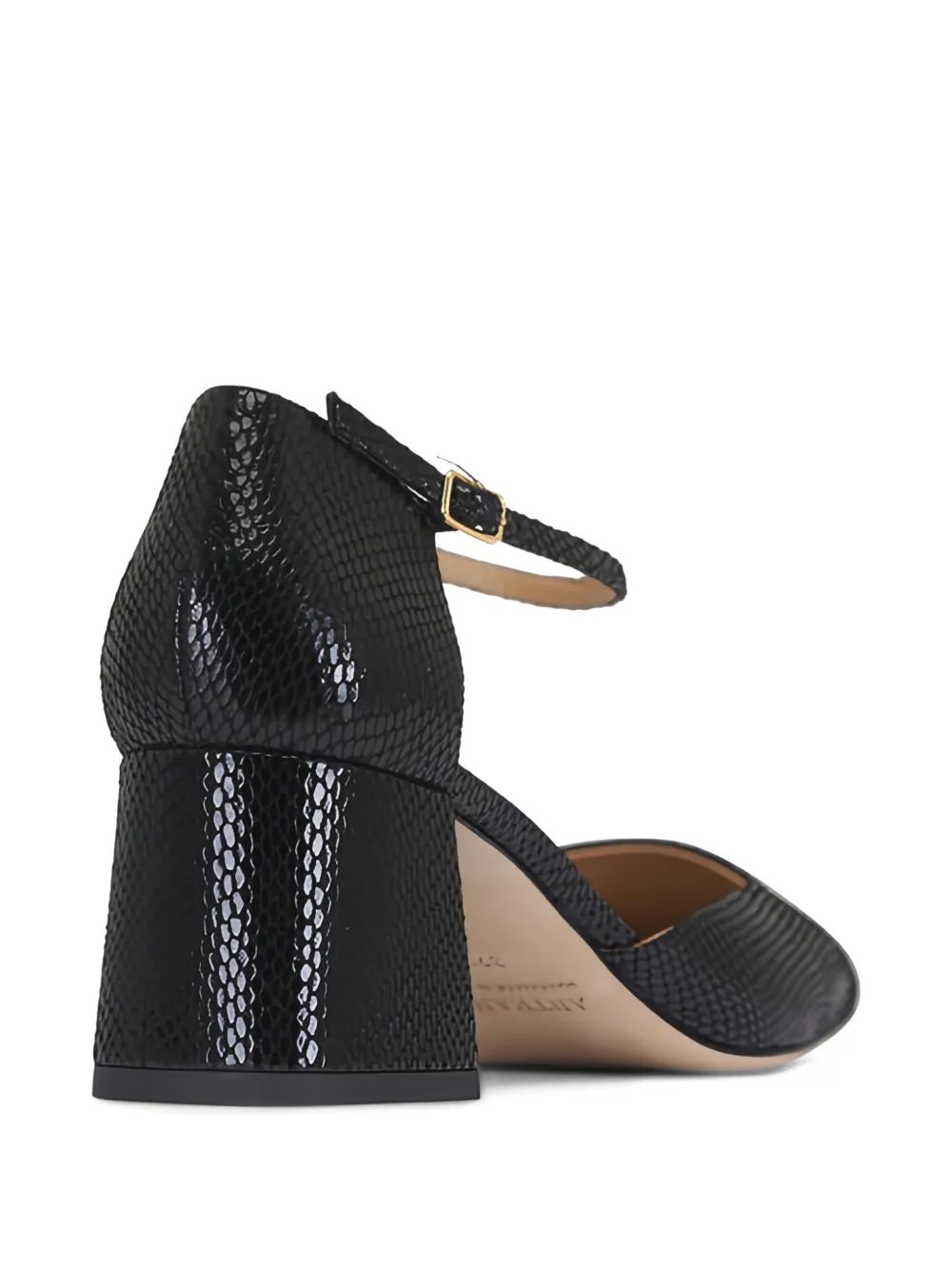  Arteana Arona D'orsay Block-heel Pumps - Black 