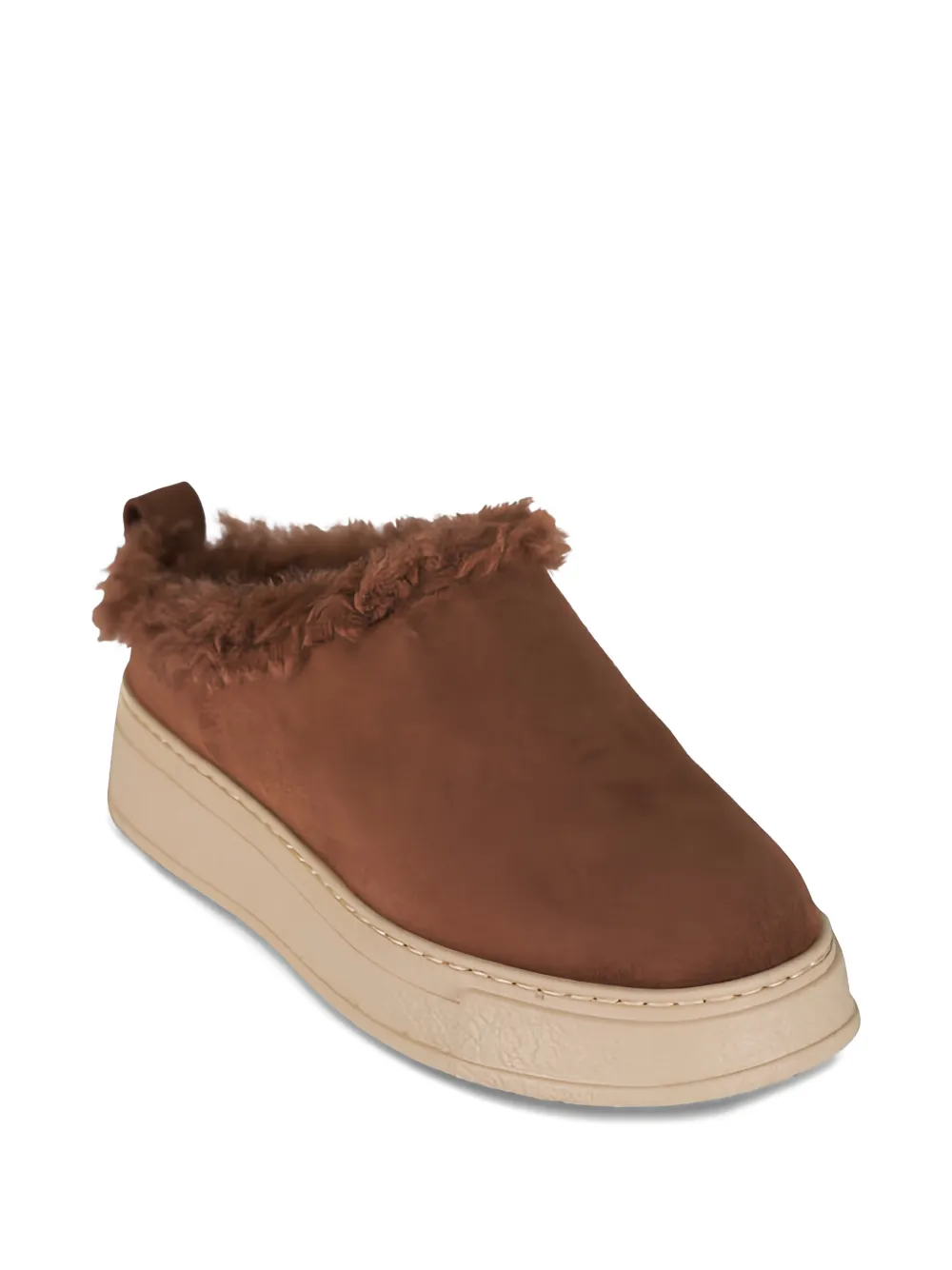 AGL Giuly platform suede mules | Flat Mules | Image 2