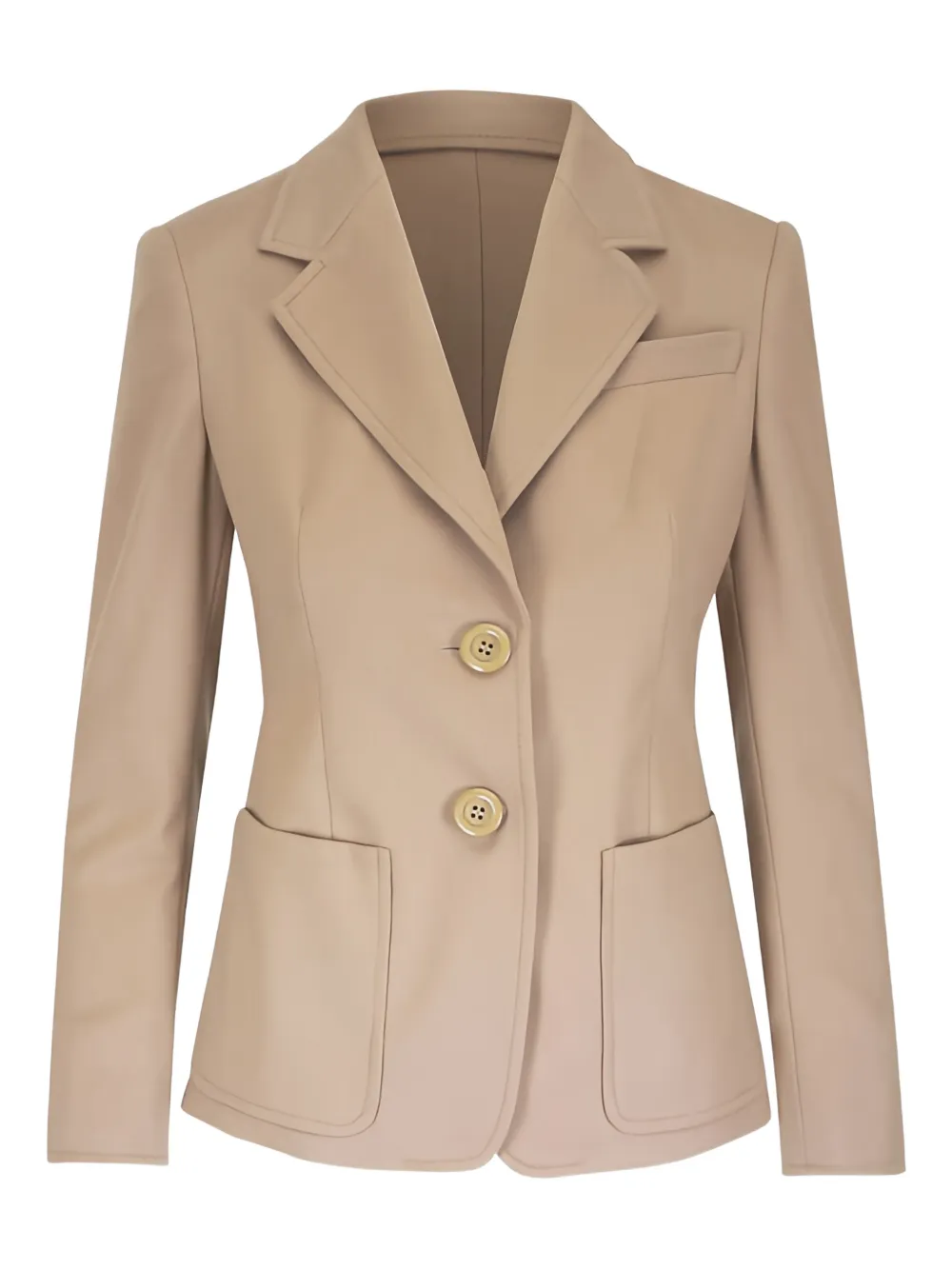 Akris Punto Giacca con tasche e bottoni - Marrone