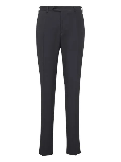 Canali press-crease trousers