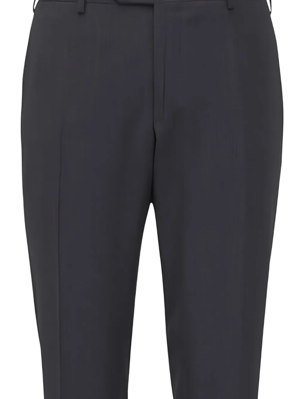 Canali Broek met verborgen knoop - Grijs