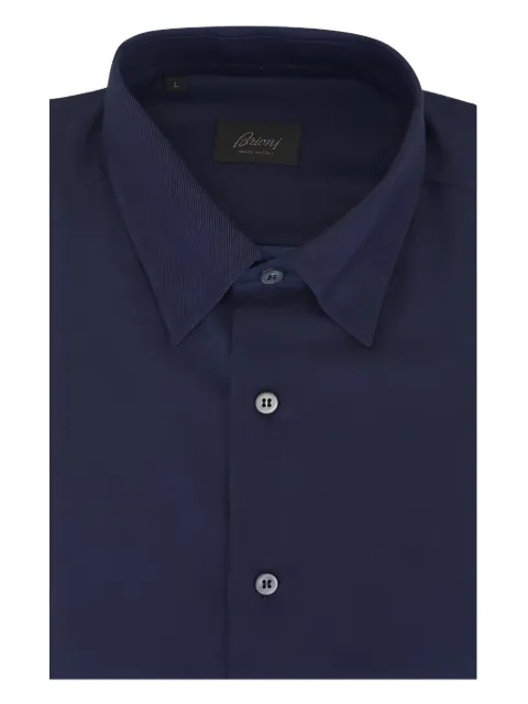 Brioni button-fastening shirt