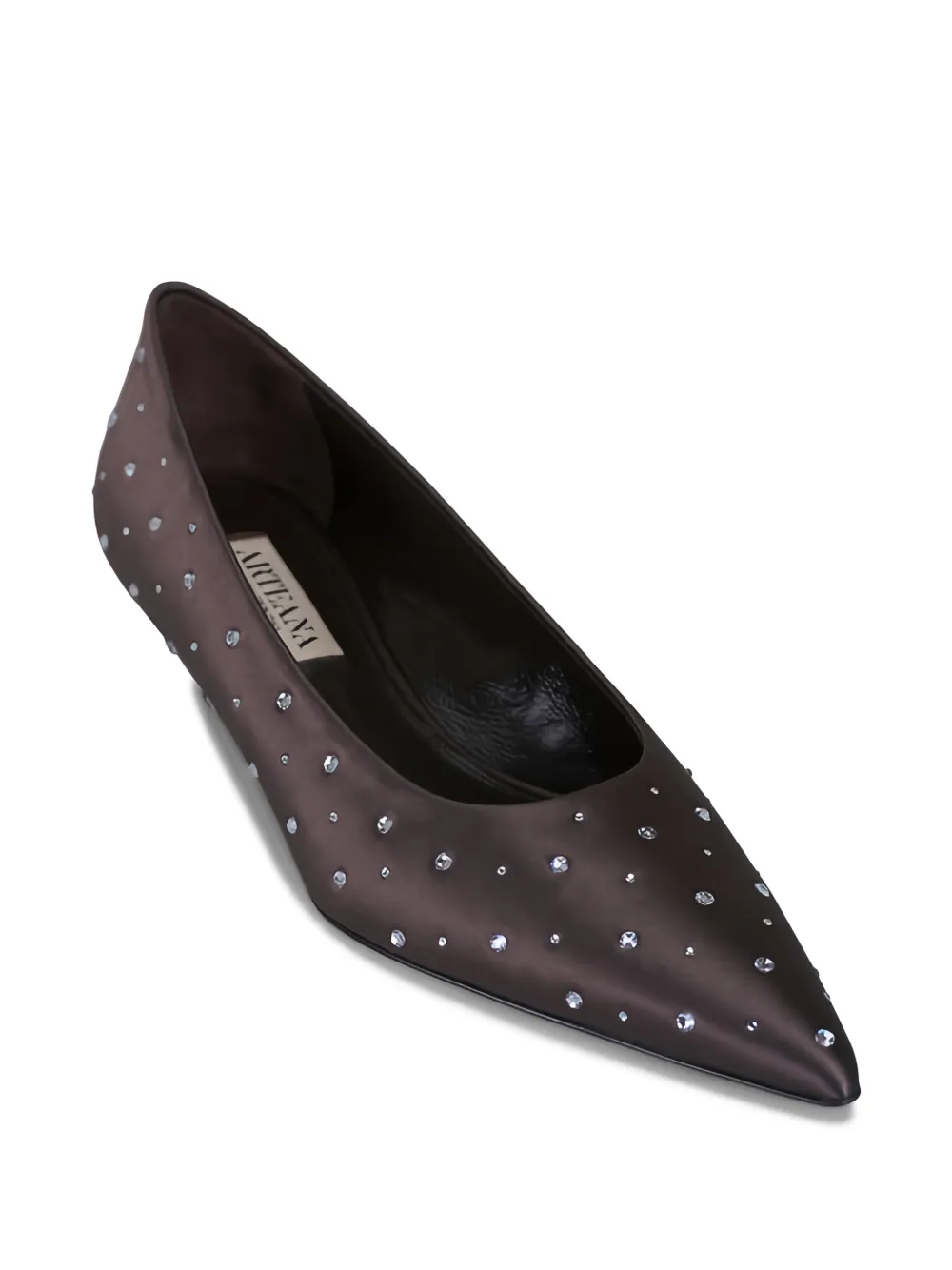  Arteana Sanremo Embellished Pointed-toe Pumps - Brown 