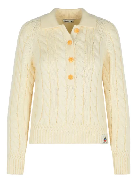 Bally cable-knit wool sweater