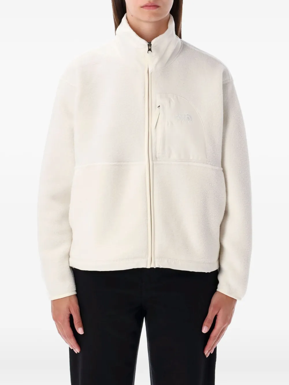 The North Face Yumiori High-neck Fleece Jacket In Neutral