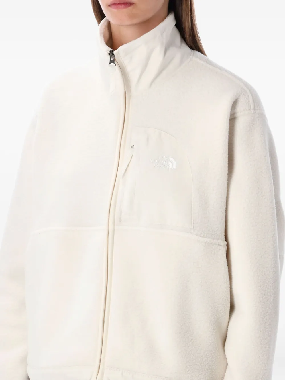 The North Face Yumiori High-neck Fleece Jacket In Neutral