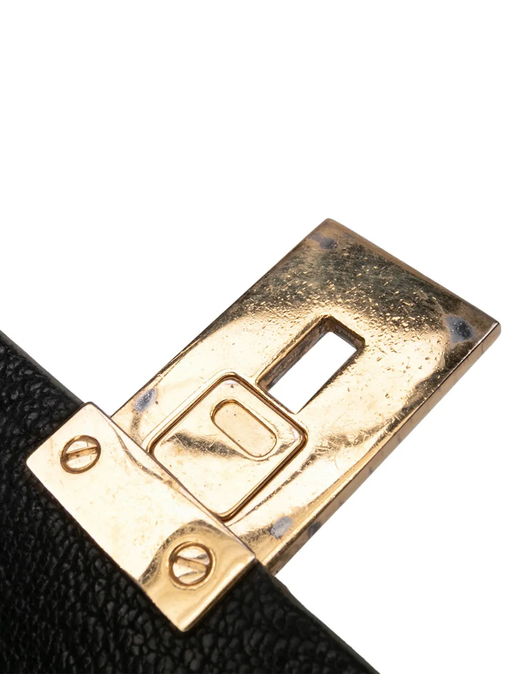 Pre-owned Chloé 2014 Mini Leather Drew Crossbody Bag In Black