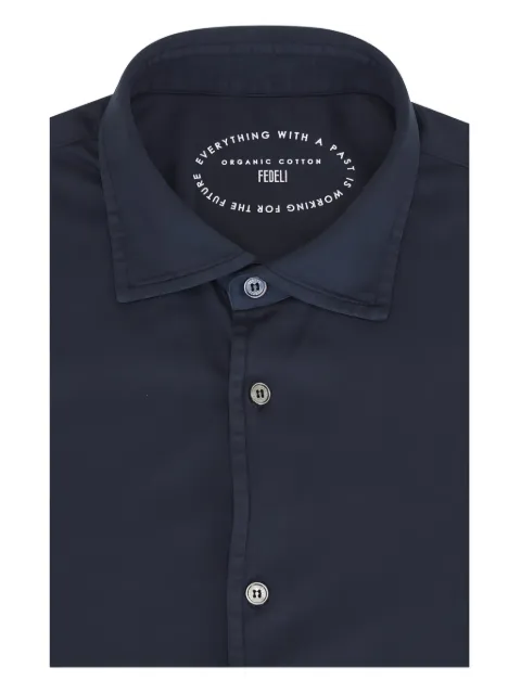 Fedeli buttoned collared shirt