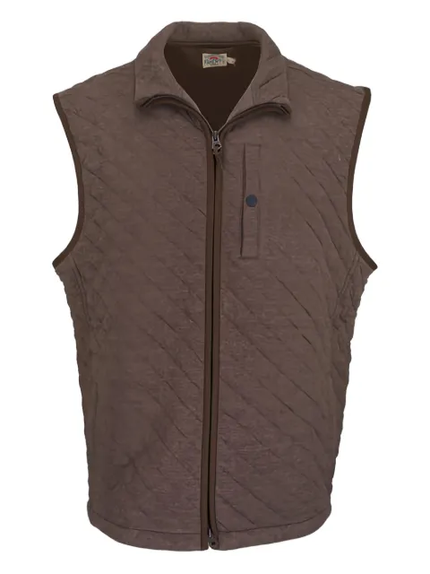 FAHERTY Epic quilted zip gilet