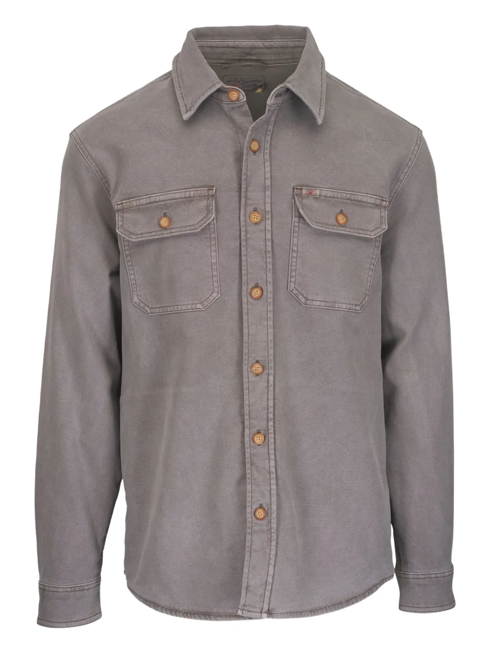 FAHERTY double-pockets shirt jacket | Green | Image 1