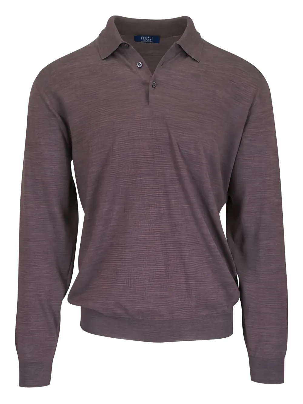 Fedeli Klassisches Poloshirt - Braun
