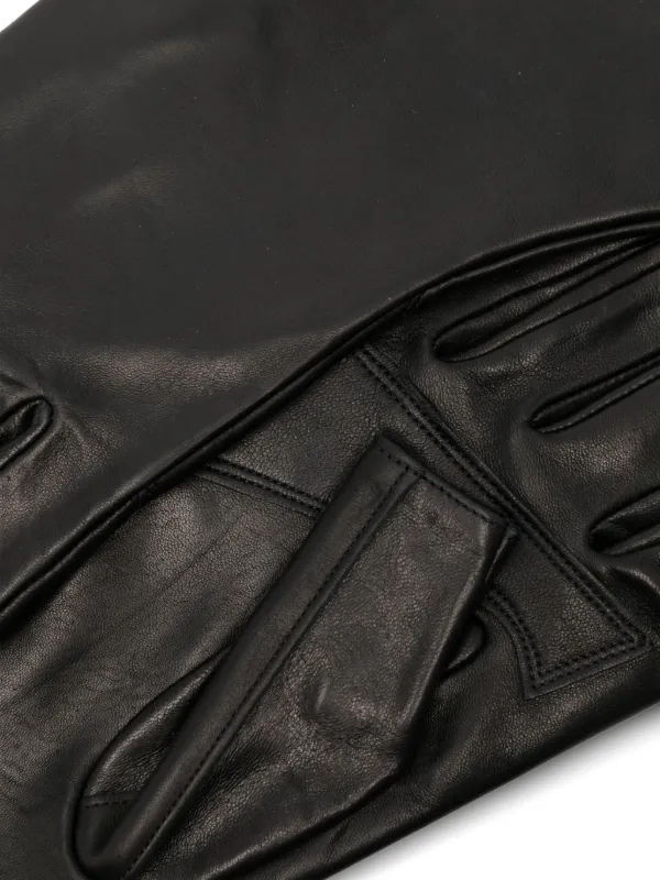 Rick Owens パネル グローブ | ブラック | FARFETCH JP