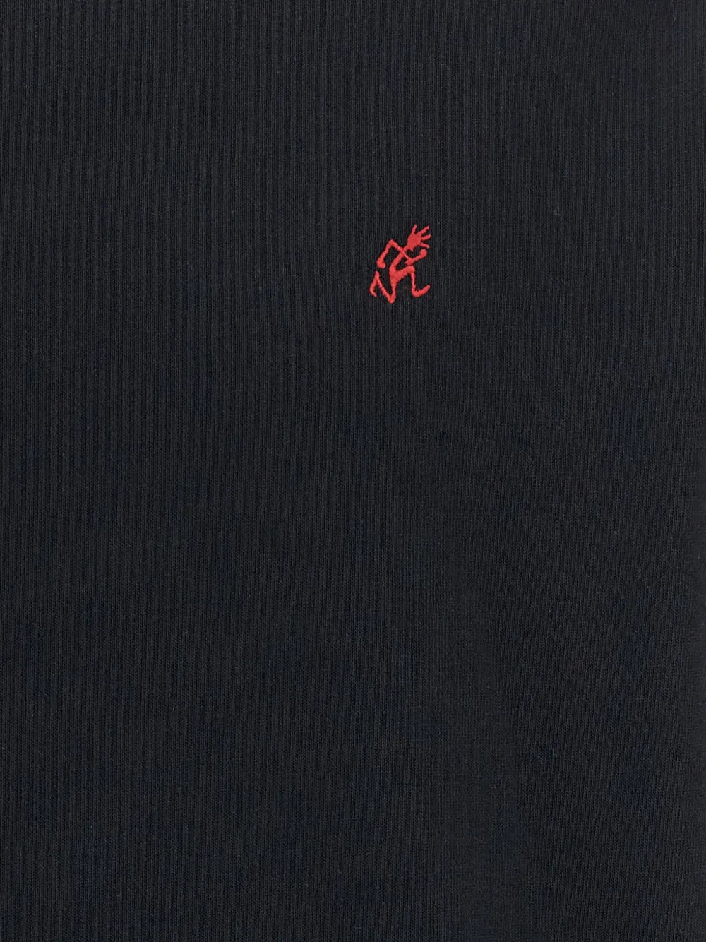 Gramicci Sweater met geborduurd logo Blauw
