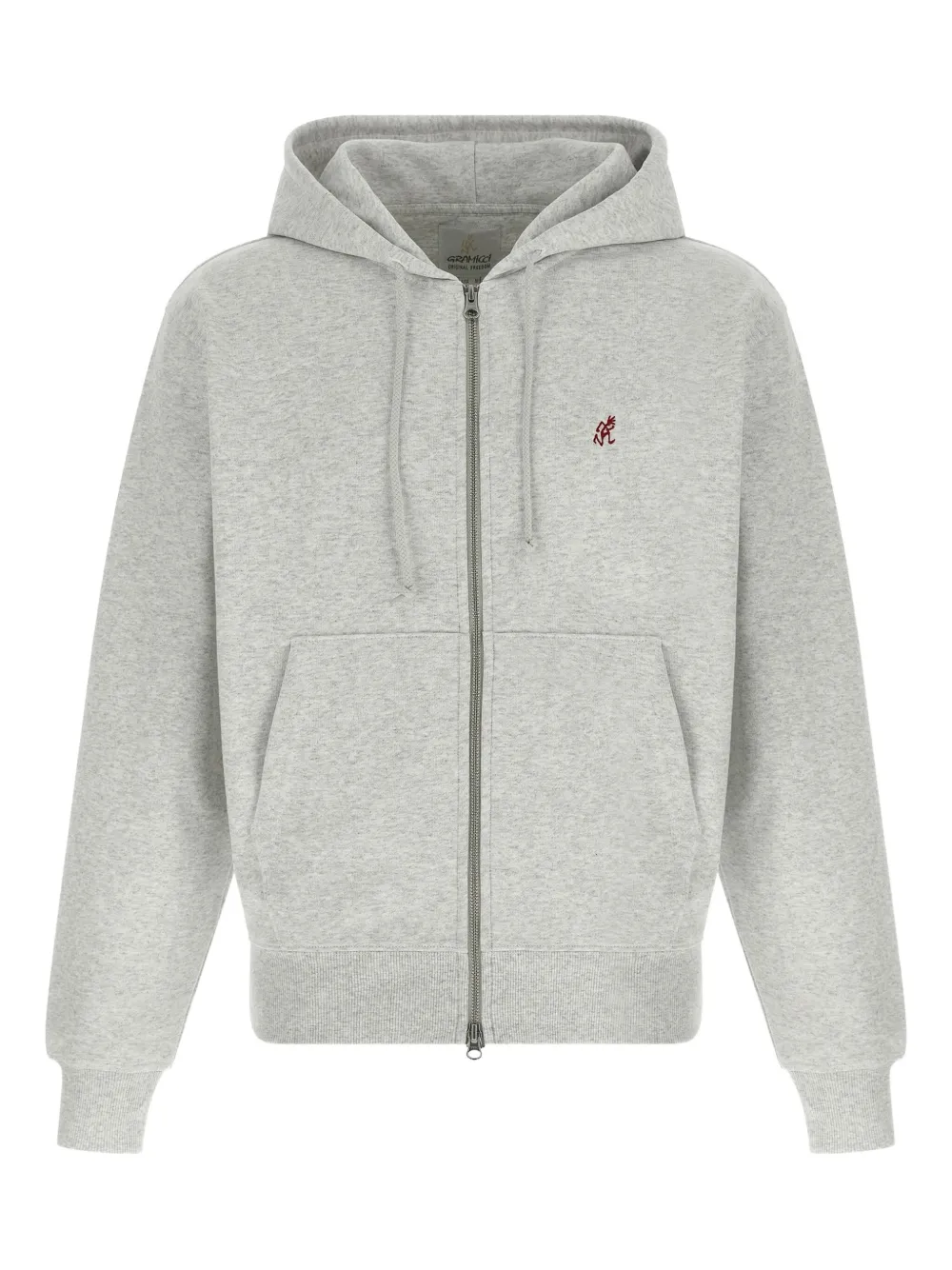 Gramicci Embroidered Zip-up Hoodie In Multi