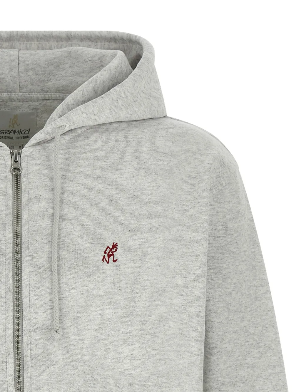 Gramicci Embroidered Zip-up Hoodie In Multi