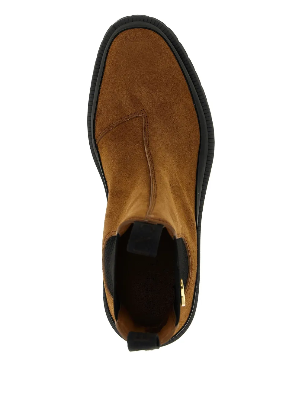 Stella McCartney suede Chelsea boots Brown