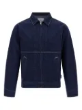 Gramicci Japanese Slub zip-up denim jacket - Blue