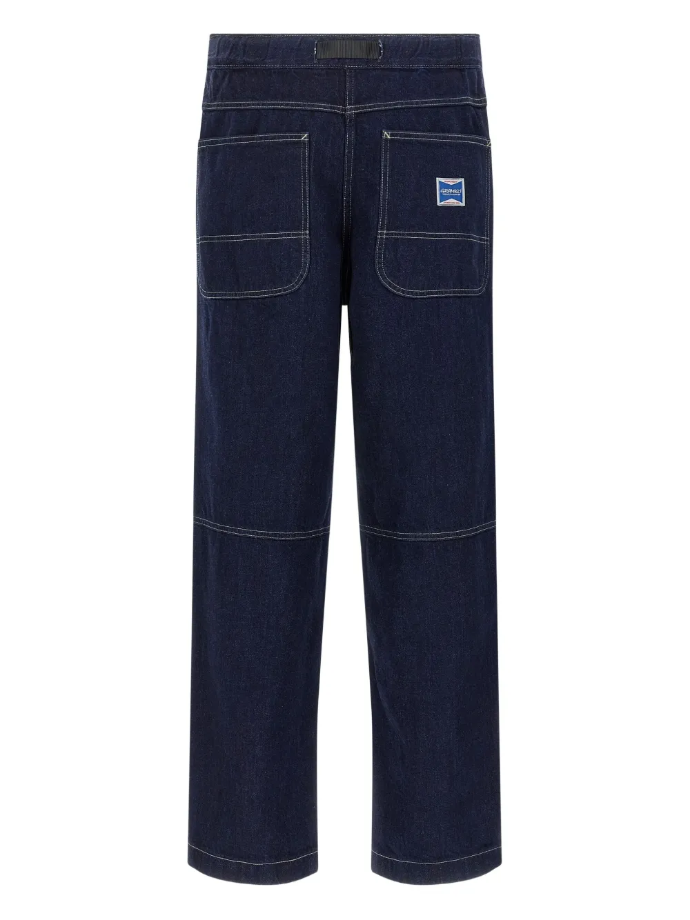 Gramicci Japanese Slub jeans met ceintuur - Blauw