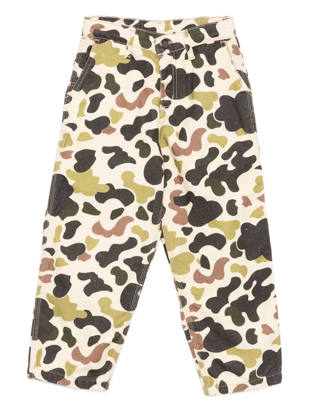 MARKET Camouflage-print trousers - ニュートラル MARKET Camouflage-print trousers - ニュートラル