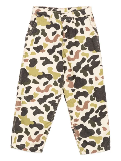MARKET Camouflage-print trousers