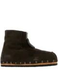 Magliano zip-fastening suede ankle boots - Brown