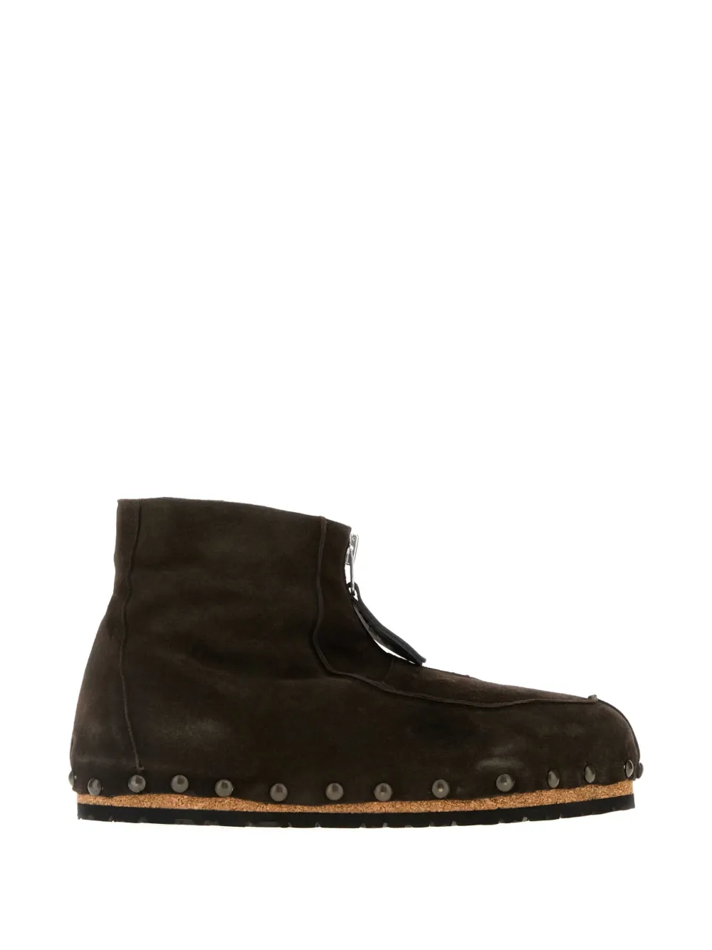 Magliano Zip-fastening Suede Ankle Boots In Brown