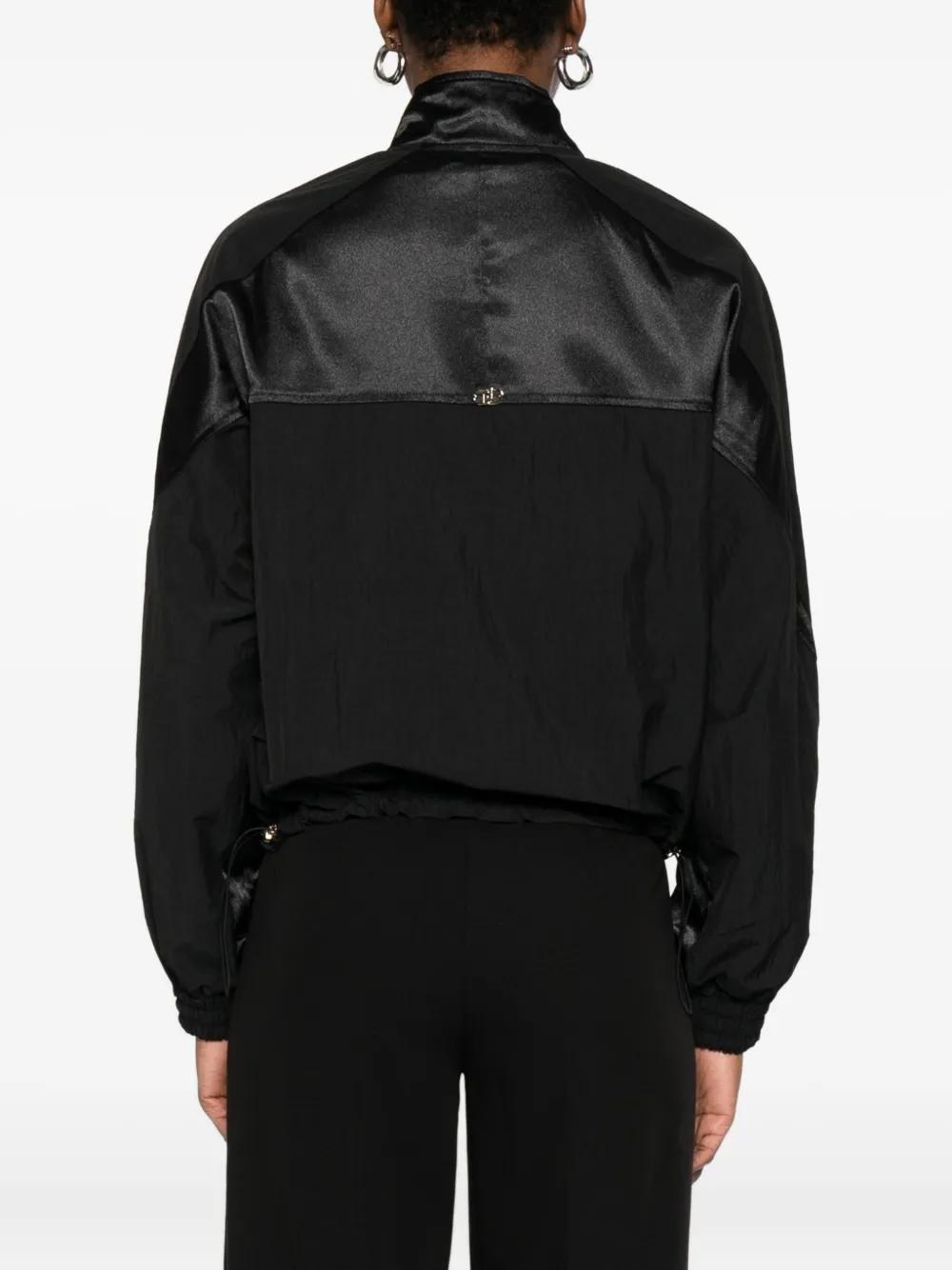 LIU JO Jack met rits en vlakken Zwart