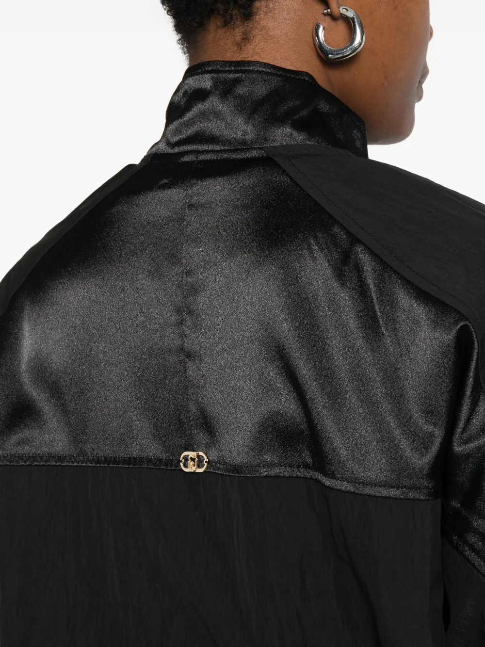 LIU JO Jack met rits en vlakken Zwart