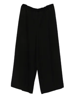 Comme Des Garçons プリーツ パンツ | ブラック | FARFETCH JP