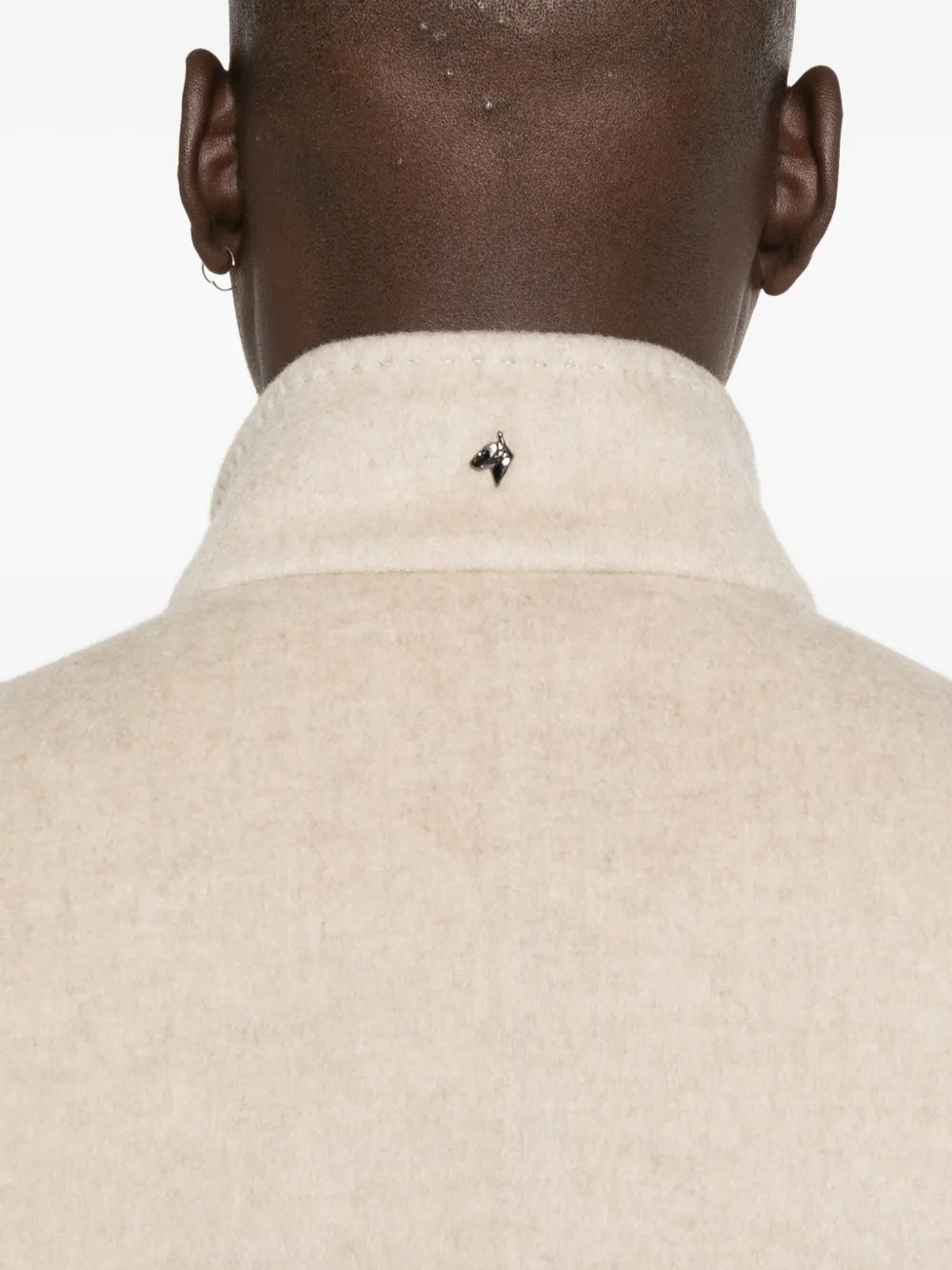 Montecore Cashmere Bomber Jacket In Neutral