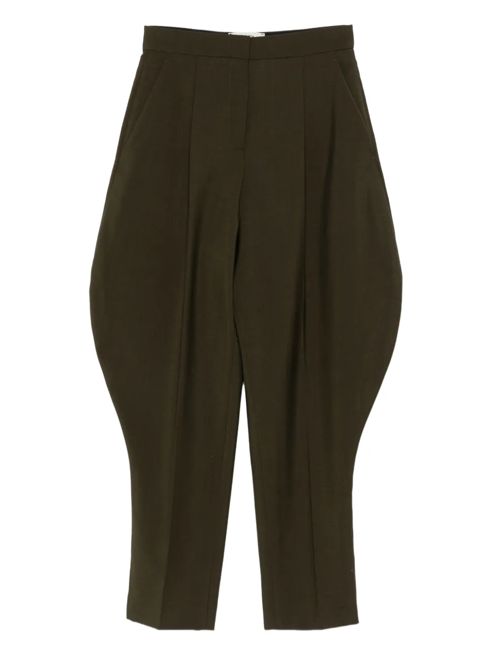 FENDI pleated trousers | Green | Image 1
