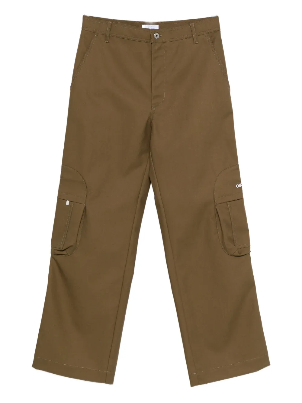 Off-White cargo pocket trousers - ブラウン Off-White cargo pocket trousers - ブラウン