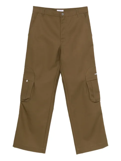 Off-White cargo pocket trousers