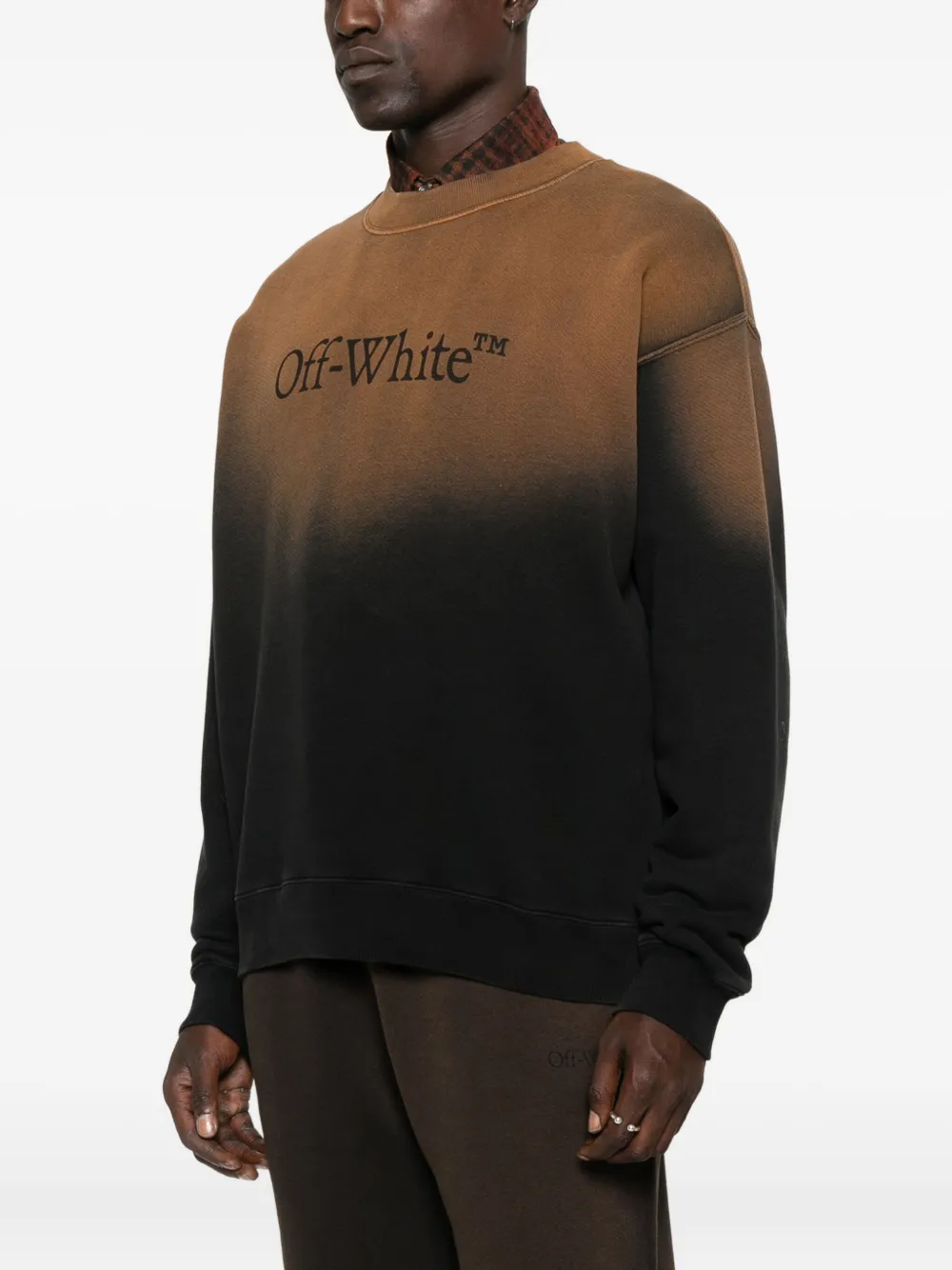 Off-White Laundry Skate katoenen sweater Zwart