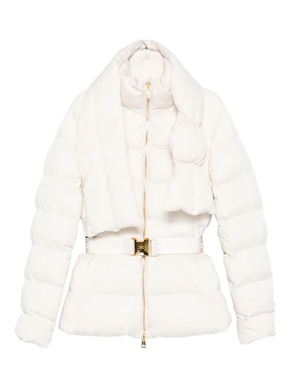Elisabetta Franchi belted jacket | White | Image 1