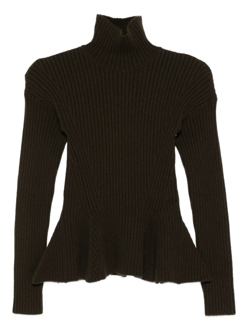 Max Mara ペプラム ニットウェア - グリーン Max Mara ペプラム ニットウェア - グリーン
