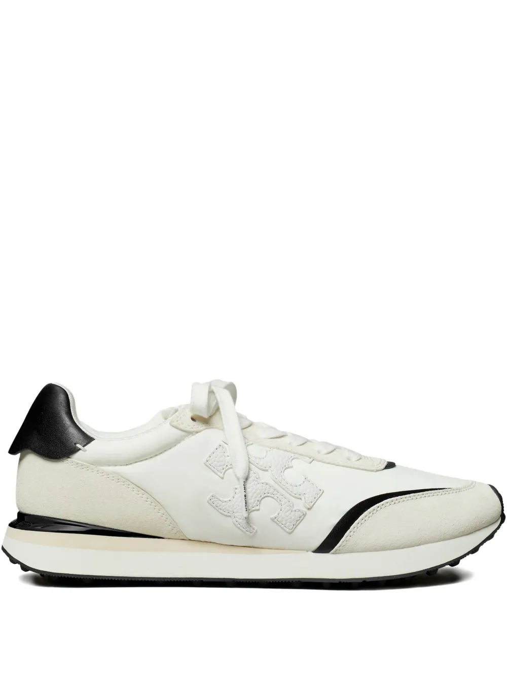 Tory Burch Destiny leren sneakers Wit