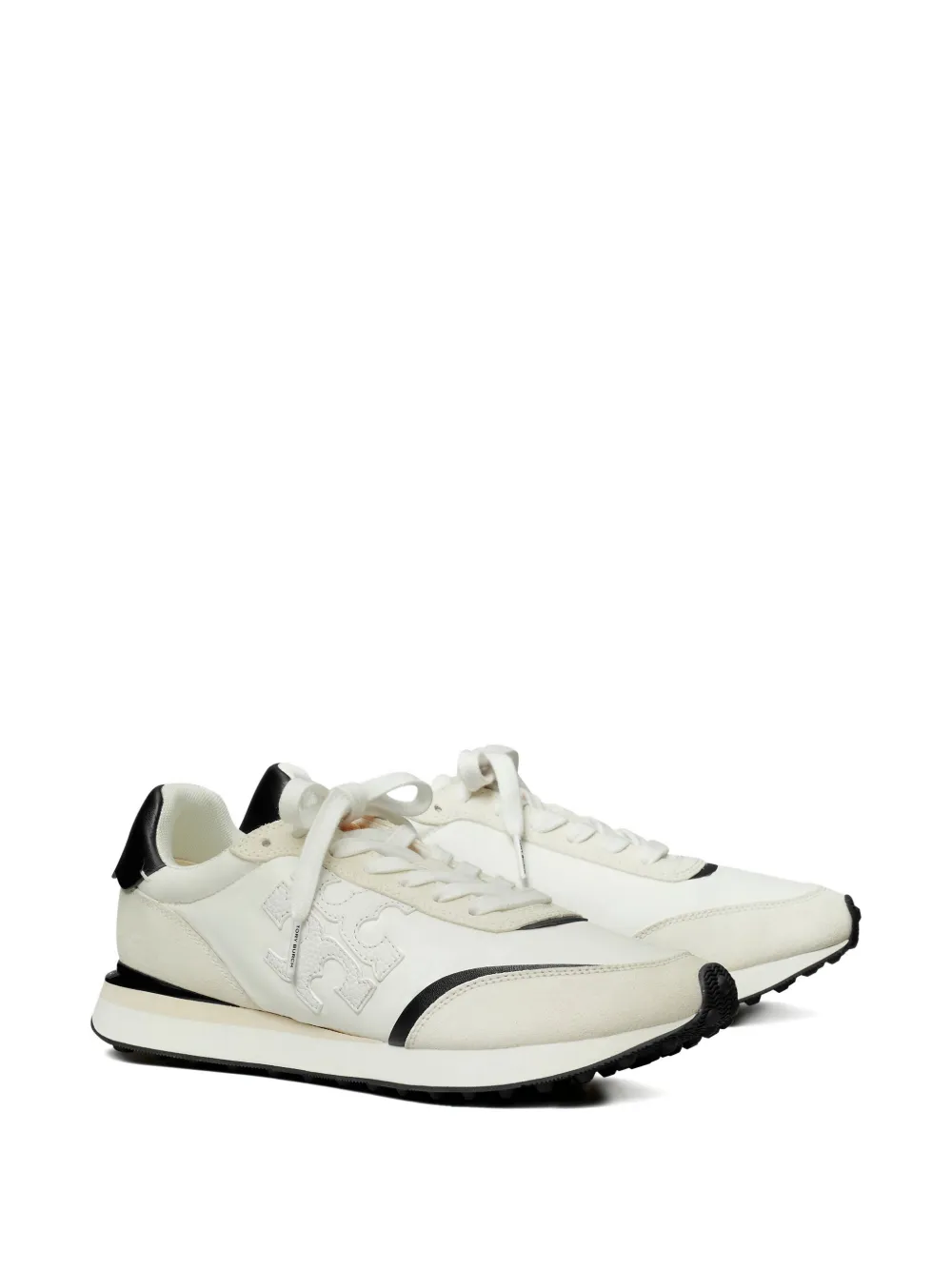 Tory Burch Destiny leren sneakers Wit