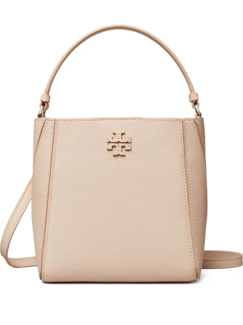 Tory Burch Bolsa tote McGraw pequena de couro