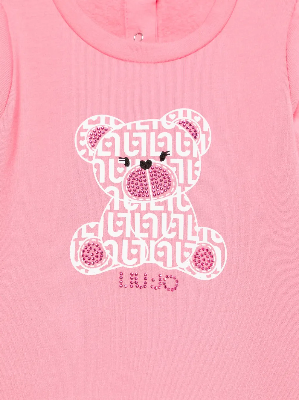 LIU JO Top verfraaid met beer Roze