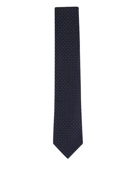 Zegna polka-dotted tie