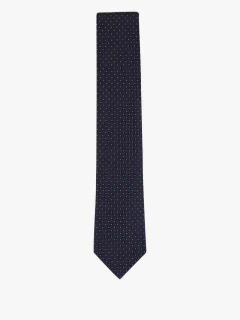 Zegna polka-dotted tie