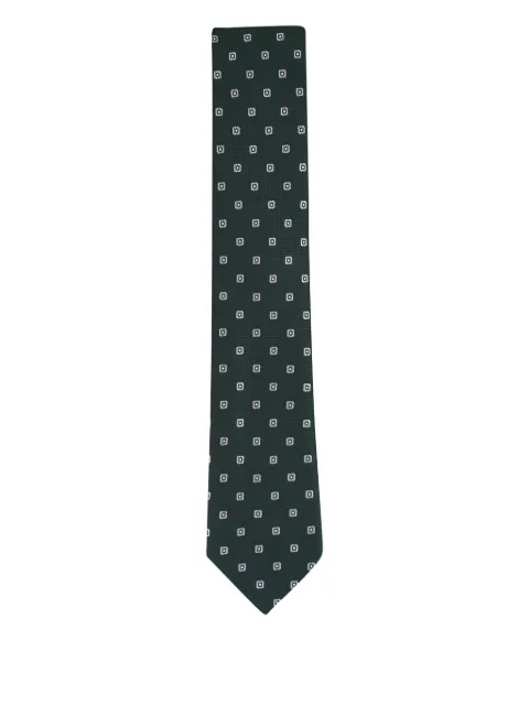 Zegna patterned tie