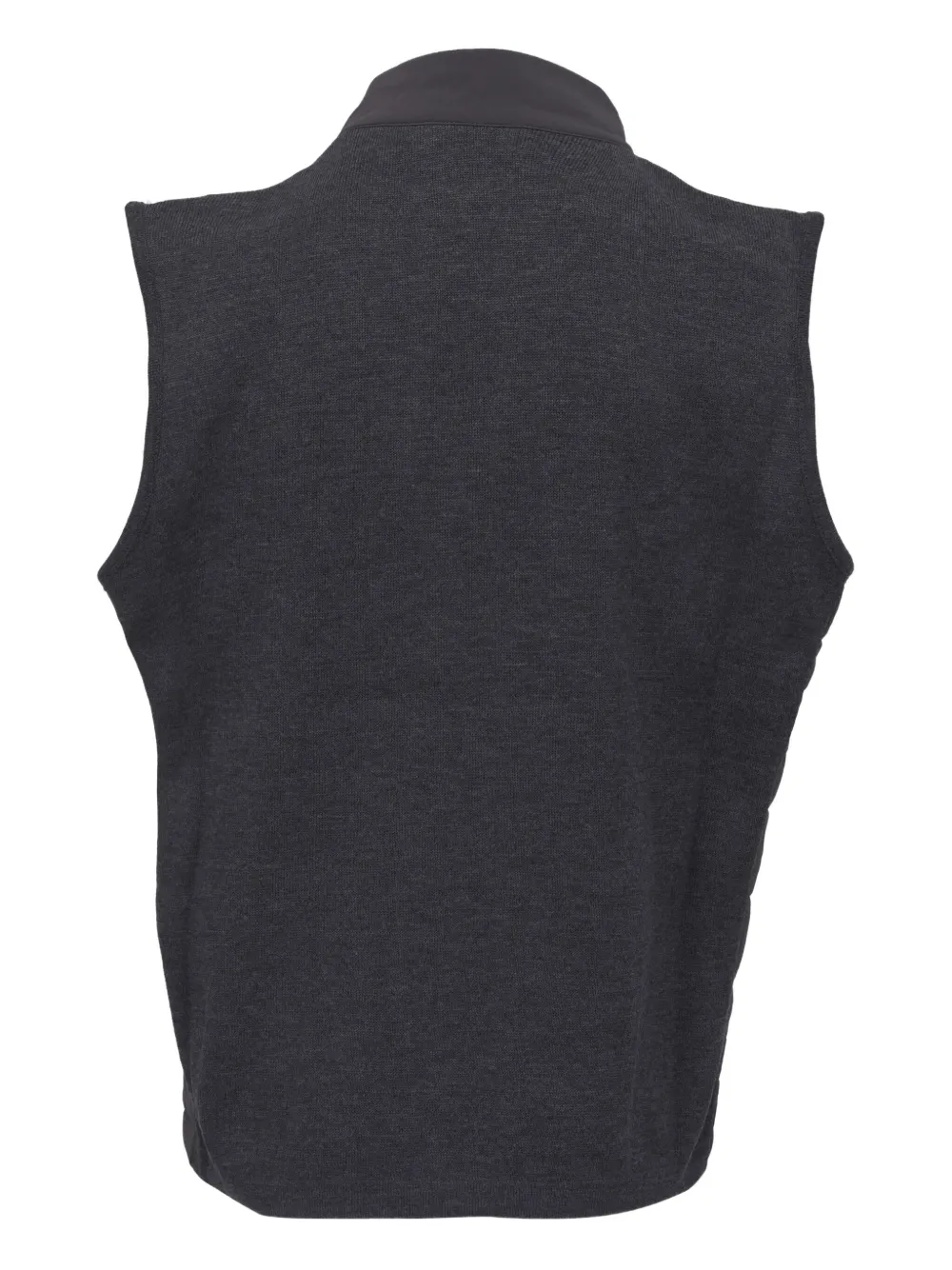 Peter Millar Essex Quilted Sleeveless Gilet In Black