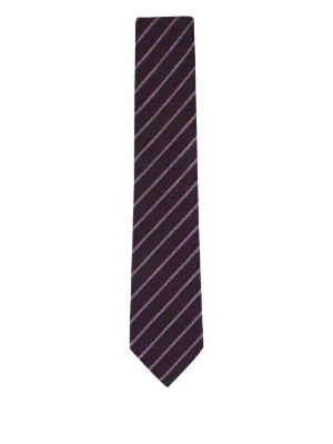 Zegna ストライプ ネクタイ | ブルー | FARFETCH JP