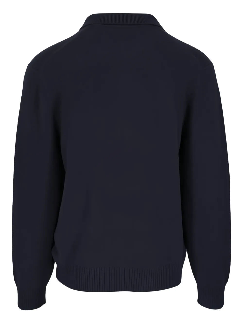 Vince chest-pocket half-zip sweater - Blauw