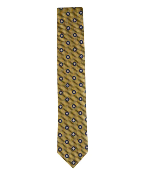 Zegna floral patterned tie