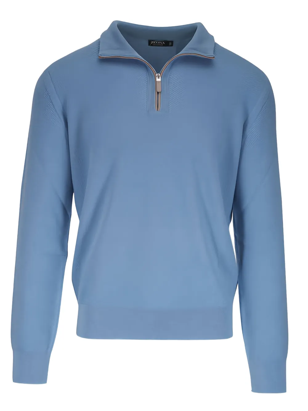 Zegna half-zip sweater - Blu