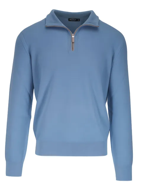 Zegna half-zip sweater