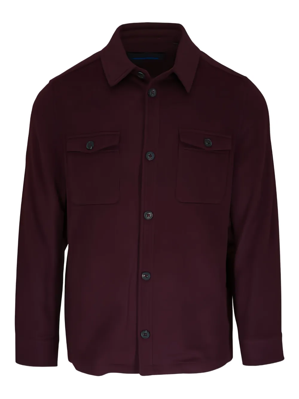 Pya flap-pocket overshirt - Rosso